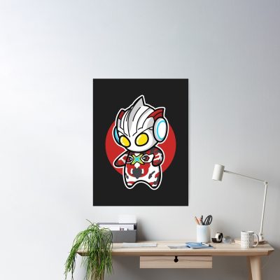 Ultraman X Chibi Style Kawaii Poster Official Anime Posters Merch