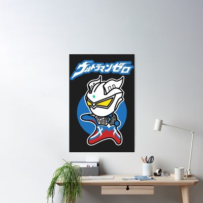 Ultraman Zero Chibi Style Kawaii Poster Official Anime Posters Merch