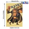funny one piece franky kraft paper poster 560 - Anime Posters Shop