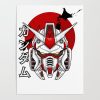 gundam rx 78 5 verss custom build posters - Anime Posters Shop