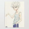 killua zoldyck hunter x hunter posters - Anime Posters Shop