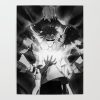 my hero academia all might black white3798300 posters - Anime Posters Shop