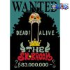 one piece brook burukku nostalgic retro kraft paper poster 221 - Anime Posters Shop