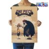 one piece luffy and ace kraft paper poster 639 - Anime Posters Shop