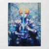 sword art online kirito asuna kirito and asuna swords posters - Anime Posters Shop