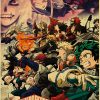 Anime My Hero Academia Retro Poster Manga Katsuki Bakugo Kraft Paper Prints Vintage Room Home Decor 13 - Anime Posters Shop