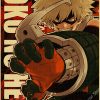 Anime My Hero Academia Retro Poster Manga Katsuki Bakugo Kraft Paper Prints Vintage Room Home Decor 16 - Anime Posters Shop