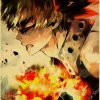 Anime My Hero Academia Retro Poster Manga Katsuki Bakugo Kraft Paper Prints Vintage Room Home Decor 43 - Anime Posters Shop