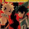 Anime My Hero Academia Retro Poster Manga Katsuki Bakugo Kraft Paper Prints Vintage Room Home Decor 6 - Anime Posters Shop