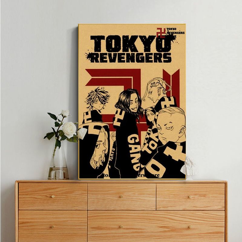 Anime Tokyo Revengers Good Quality Prints And Posters Vintage Room Bar Cafe Decor Nordic Home Decor 3 - Anime Posters Shop