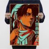 Attack On Titan Levil Ackerman Classic Movie Posters Decoracion Painting Wall Art Kraft Paper Home Decor 2 - Anime Posters Shop