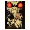 Death Note Retro Kraft Paper Poster of Classic Japan Anime Series Art Cartoon Painting Sticker for 13 - Anime Posters Shop