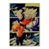 New Anime Retro Dragon Ball Paper Poster Cartoon Son Goku Vegeta IV Frieza Kuririn BedroomDecoration Painting 25 - Anime Posters Shop