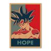 New Anime Retro Dragon Ball Paper Poster Cartoon Son Goku Vegeta IV Frieza Kuririn BedroomDecoration Painting 29 - Anime Posters Shop