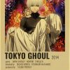 Retro Japanese lassic Anime Compilation Attack Giant Tokyo Ghoul Poster Painting Kraft Paper Hanging Painting Home 10 - Anime Posters Shop