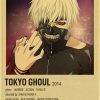 Retro Japanese lassic Anime Compilation Attack Giant Tokyo Ghoul Poster Painting Kraft Paper Hanging Painting Home 16 - Anime Posters Shop