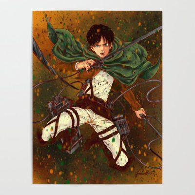 Anime Attack On Titan Fan art – Eren Yeager Poster